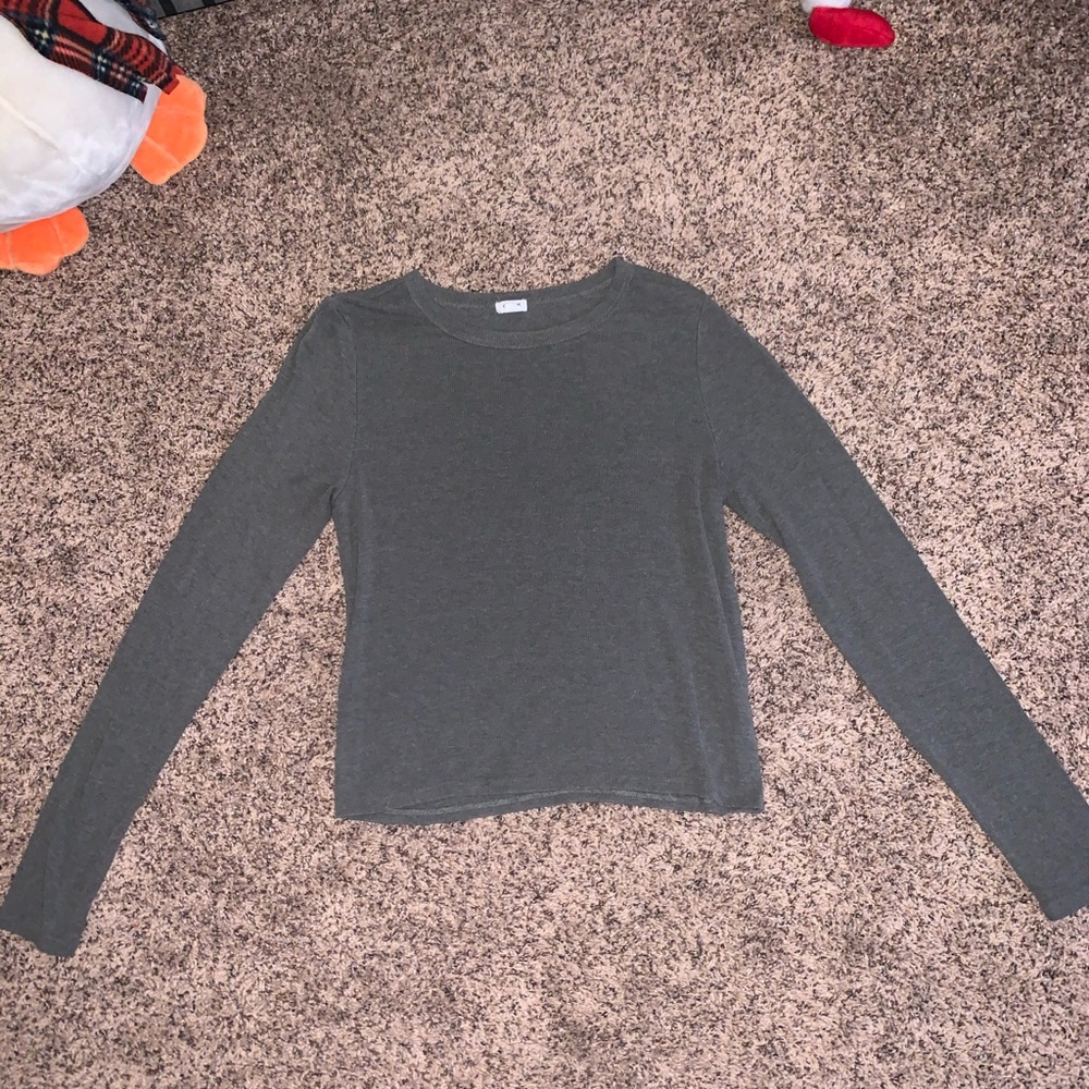 Olive green shirt